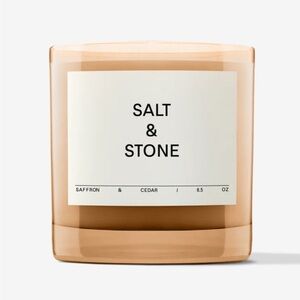 SALT & STONE Saffron & Cedar Candle
